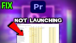 Adobe Premiere Pro – Fix Not Launching – Complete Tutorial [upl. by Pilif990]