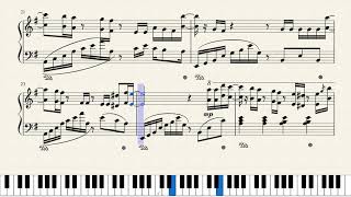 Lomepal  Trop beau  Piano cover [upl. by Matthaus]