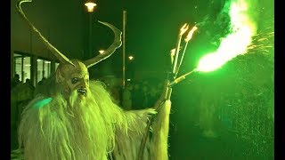 Krampus Liezen 2018 Der große Krampuslauf heuer in der Steiermark [upl. by Duwad]