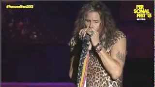 Aerosmith Live Argentina Personal Fest 2013 [upl. by Solorac]