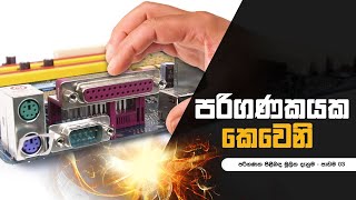 Ports of a Computer  පරිගණකයක කෙවෙනි ‍  Computer Basics in Sinhala  EPISODE 03 [upl. by Neelrahc269]