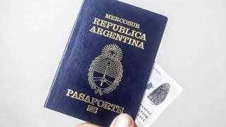 cómo tramitar el pasaporte argentino [upl. by Nylrebma]