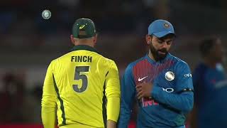 India vs Aus T20 full match highlight  5 sixes an over hardik pandya  virat finshed match [upl. by Dnomasor834]