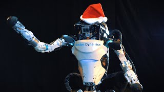 Put a Bow on It  Happy Holidays from Boston Dynamics [upl. by Nnorahs678]