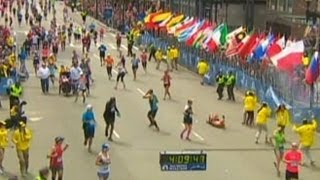 Boston Marathon Explosions Terror at the Finish Line [upl. by Linn928]