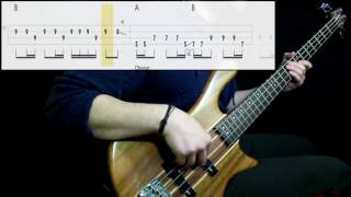 Sublime  Santeria Bass Only Play Along Tabs In Video [upl. by Lyram532]