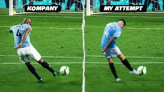 BEST GOALS IN FOOTBALL HISTORY RECREATED 2 [upl. by Ayad]