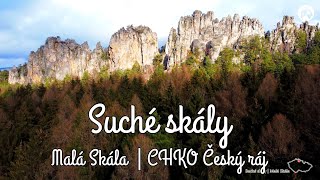 Suché skály  CHKO Český ráj  Malá Skála 4K  UHD [upl. by Dworman]