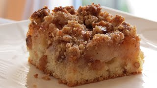 Délicieux gâteau crumble aux pommes et aux noix  Apple Walnut Crumble Cake [upl. by Lavena]