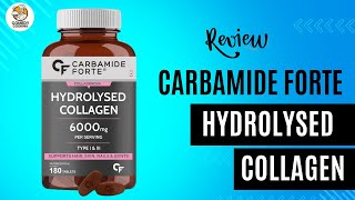 Carbamide Forte Hydrolyzed Collagen Peptides Review  Type 1 amp 3 Collagen Powder [upl. by Yur]