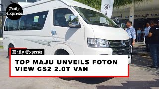 Top Maju unveils Foton View CS2 20T Van [upl. by Maurilla]