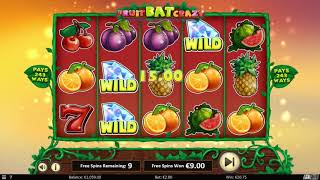 Fruit Bat Crazy Online Slot Betsoft [upl. by Drescher]