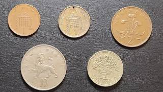 Exploring British Coins 1p 2p 10p and 1 Pound  Numismatic Adventure [upl. by Ysiad]