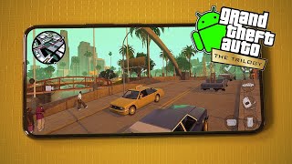 Ahora Puedes JUGAR a GTA TRILOGY DEFINITIVE EDITION en ANDROID [upl. by Waddle]