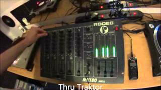 Vinyl sur Direct Thru Traktor VS Phono traditionnel [upl. by Jens]