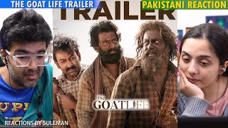 Pakistani Couple Reacts To Aadujeevitham  The Goat Life Trailer  A R Rahman  Prithviraj Sukumaran [upl. by Janella]