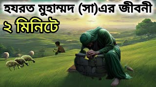 হযরত মুহাম্মদ সা এর জীবনী । Hazrat Mohammad sallallahu Alaihi wasallam Life historymotivation [upl. by Lau]