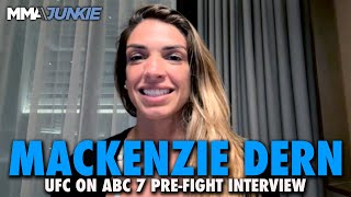 Mackenzie Dern to Stop Brawling in Order to Reach TwoDivision Champion Goal  UFC Abu Dhabi [upl. by Lirpa]