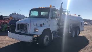 2001 Freightliner FL80 Street Flusher Water Truck [upl. by Frankel]