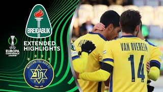 Breidablik vs Maccabi TelAviv Extended Highlights  UECL Group Stage MD 5  CBS Sports [upl. by Aihsad26]