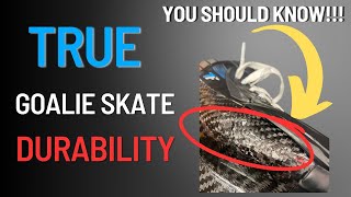 TRUE Goalie Skates Durability What You Need to Know [upl. by Auqinot]