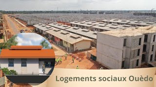 Les Logements sociaux modernes de OuèdoBénin [upl. by Elrebmik948]