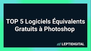 TOP 5 Des Logiciels Gratuits De Retouche Photo Alternatives à Photoshop [upl. by Ettennaej279]