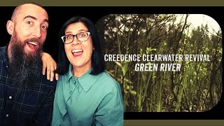 Creedence Clearwater Revival  Green River REACTION with my wife [upl. by Chil]