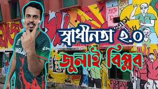 শিল্পীর তুলিতে আঁকা জুলাই বিপ্লব স্বাধীনতা ২০✌👏 [upl. by Ullman]