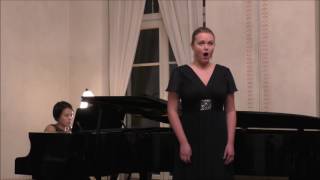 Kristin Mantyla singt quotFlickanquot von Jean Sibelius [upl. by Layla]