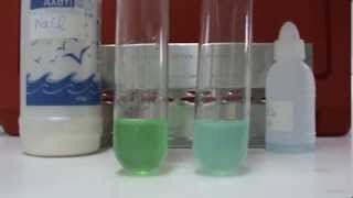 Chemical Equilibrium CuSO4  NaCl [upl. by Akerdnahs]