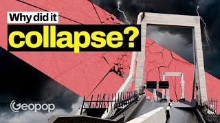 The Morandi Bridge Collapse in Genoa a NeverBeforeSeen 3D Video Reconstruction [upl. by Meijer]