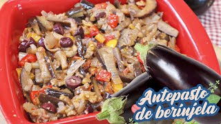 CAPONATA ANTEPASTO DE BERINJELA de PANELA  RECEITA SUPER FÁCIL  Receitas de Pai [upl. by Esikram]