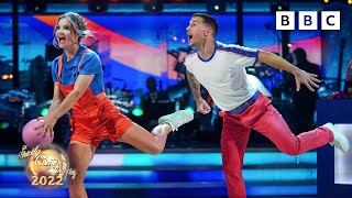 Helen Skelton amp Gorka Marquez Charleston to Blue Peter Theme Tune ✨ BBC Strictly 2022 [upl. by Yatnoj]