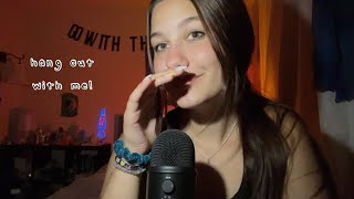 ASMR Lofi Whisper Rambles  Tea ☕️ mic scratching nail tapping mouth sounds [upl. by Aznarepse]