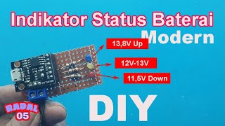 arduino project Indikator Status Baterai attiny85 digispark [upl. by Audie]