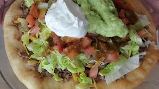 Navajo Grandma makes Navajo Burgers with Frybread [upl. by Thgirw351]