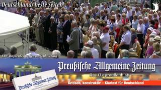 Ostdeutsche Landeshymnen und Deutschlandlied – Schloss Burg 2019 [upl. by Robi794]