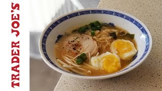 TRADER JOES MISO RAMEN SOUP  Instant Noodle Recipe Time  EP 127 [upl. by Clarisa929]