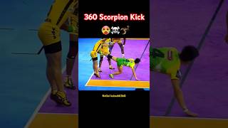 360 Scorpion kick🦂🔥 kabaddi360 prokabaddi kabaddishorts pushpa kissik alluarjun kabaddivideos [upl. by Atirb788]