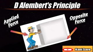 D Alemberts Principle [upl. by Mashe45]