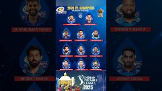 quot🔥 Mumbai Indians  IPL 2020 Champions 🏆 MIChampion OneFamily IPL2020 MumbaiIndiansquot [upl. by Desiree]