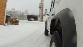 Defkhana Gymkhana Drifting im Land Rover Defender [upl. by Nylegna]