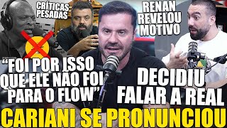 POLÊMICA A VERDADE SOBRE COLEMAN NÃO IR NO FLOW É EXPOSTA AO VIVO PELO RENAN CARIANI OPINOU [upl. by Joela591]