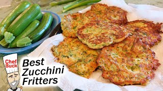 Best Zucchini Fritters Recipe [upl. by Inele]