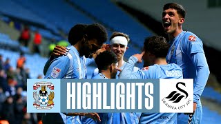 Coventry City v Swansea City highlights [upl. by Dewayne]