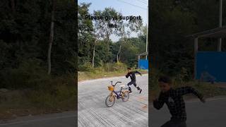 cycle shortvideo cyclewheeling stunt cyclestunt shortsfeed like bicycle [upl. by Kori]