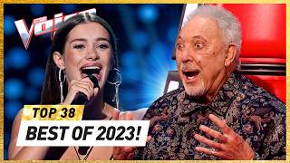 The BEST BLIND AUDITIONS of 2023 on The Voice [upl. by Rebmat623]