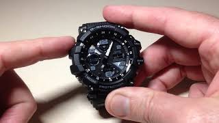 Casio Mudmaster GShock Timer Mode GSG1001 [upl. by Kee]