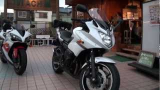 女性ライダー 2013 XJ6 Diversion YAMAHA [upl. by Cirdek895]